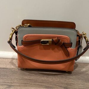 Coach Colorblock Mini Tate 18 crossbody